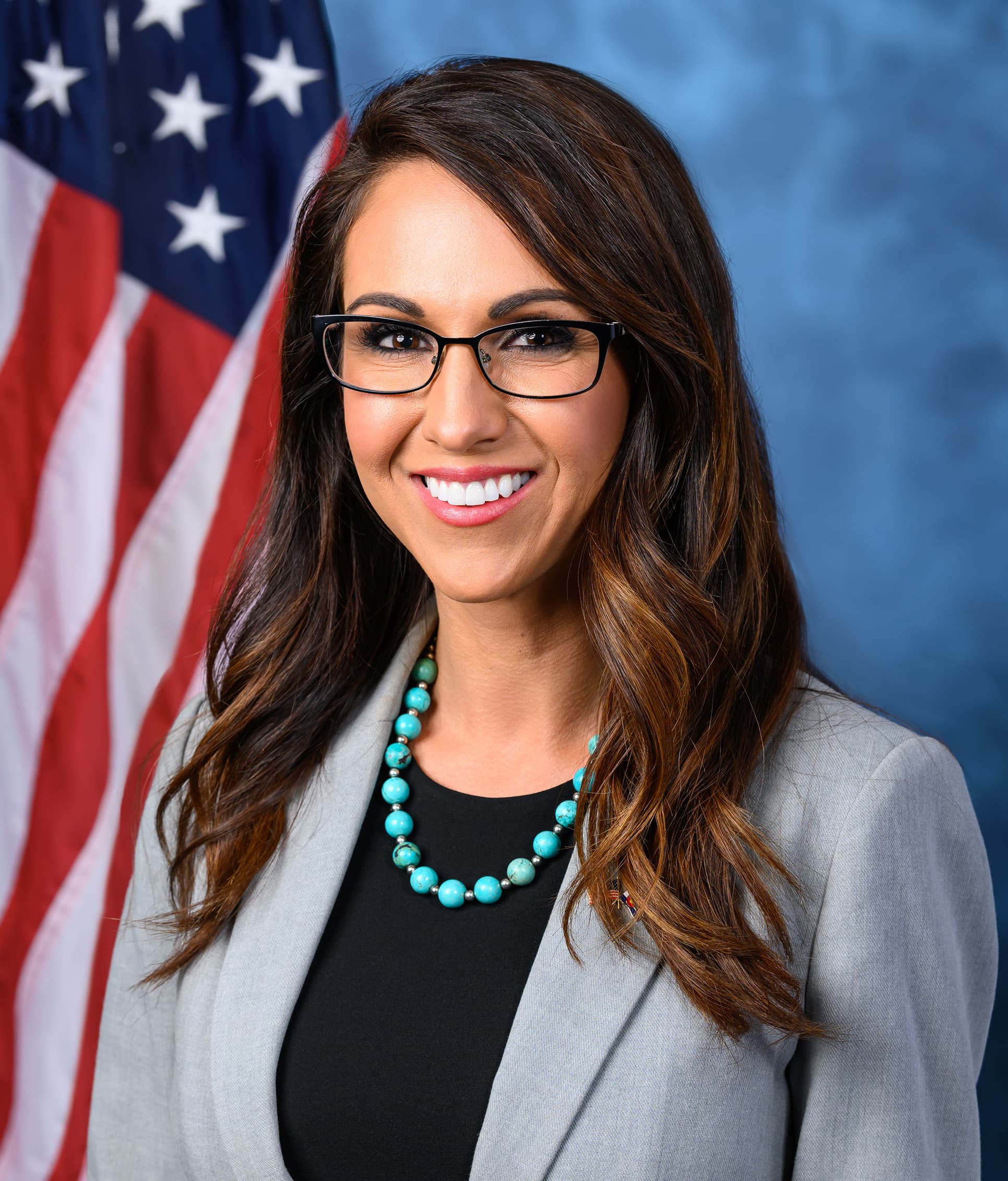 Rep. Lauren Boebert, the Republican incumbent. (Official congressional portrait)